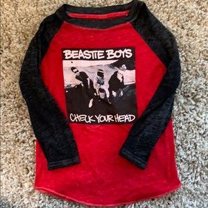 4/$10 Raglan Beastie Boys Shirt